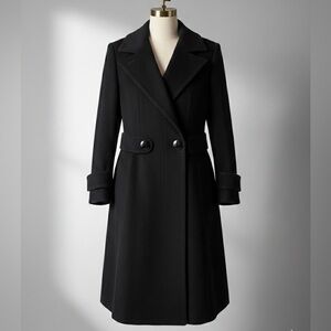 SEARLE vintage wool jacket black size 14